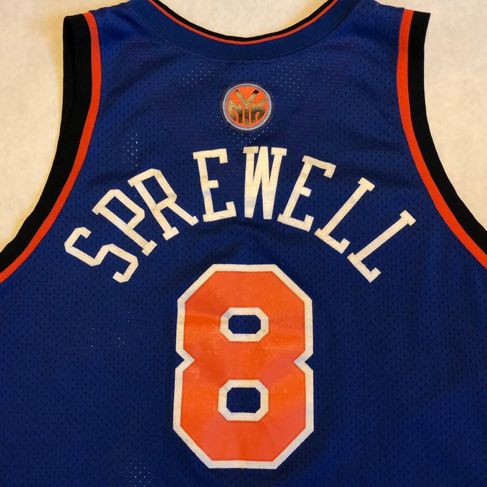 💥LATRELL SPREWELL NEW YORK KNICKS JERSEY - 3XL💥